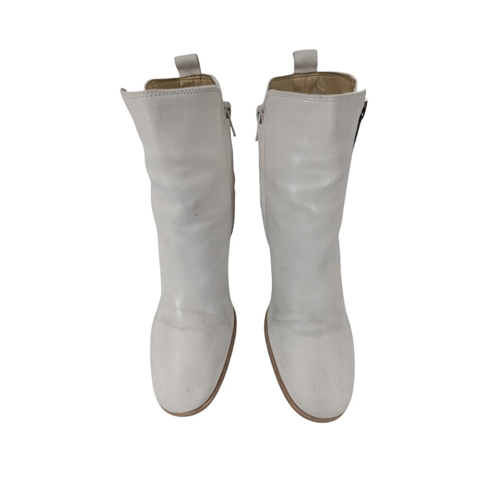 Nine West Cream Ankle Booties - Picture 4 of 10
